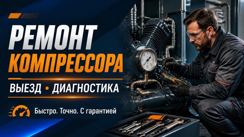 Ремонт компрессора выезд диагностика