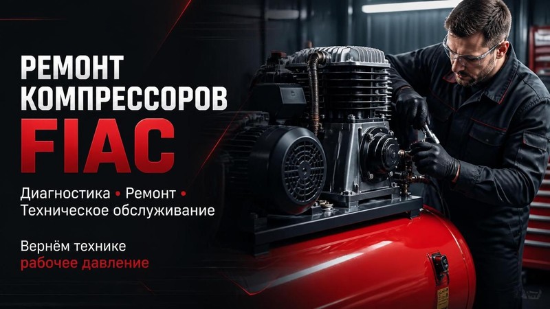 Ремонт компрессоров Fiac