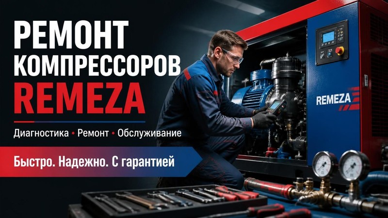Ремонт компрессоров Remeza