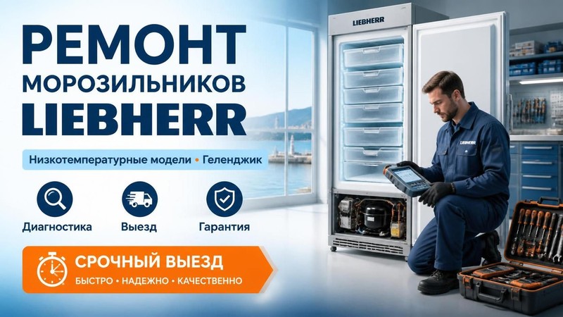 Ремонт низкотемпературных морозильников Liebherr
