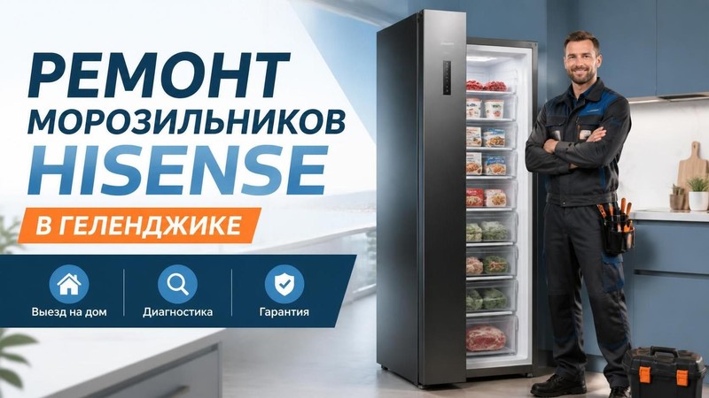 Ремонт морозильников Hisense