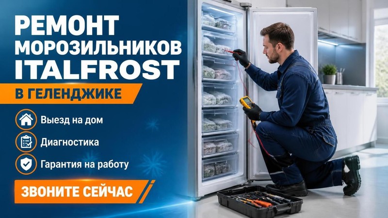Ремонт морозильников Italfrost