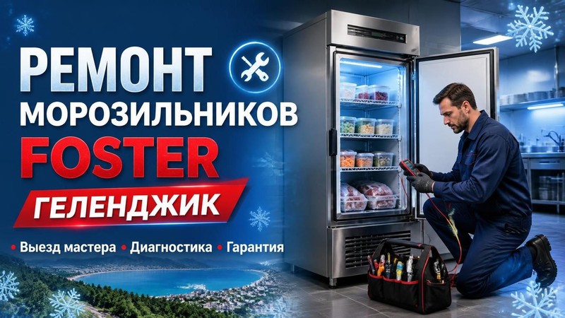 Ремонт морозильников Foster