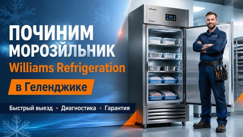 Починим морозильник Williams Refrigeration