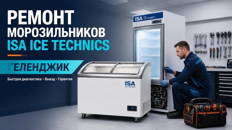 Ремонт морозильников ISA Ice Technics