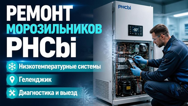 Ремонт низкотемпературных морозильников PHCbi