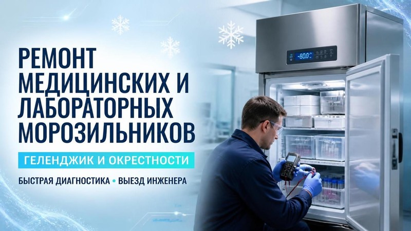 Ремонт медицинских и лабораторных морозильников