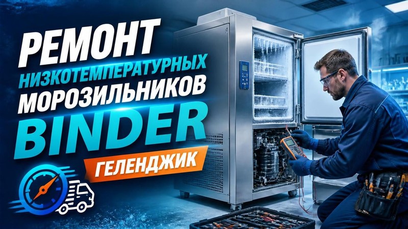 Ремонт низкотемпературных морозильников Binder