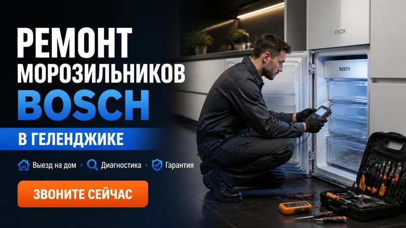 Ремонт морозильников Bosch