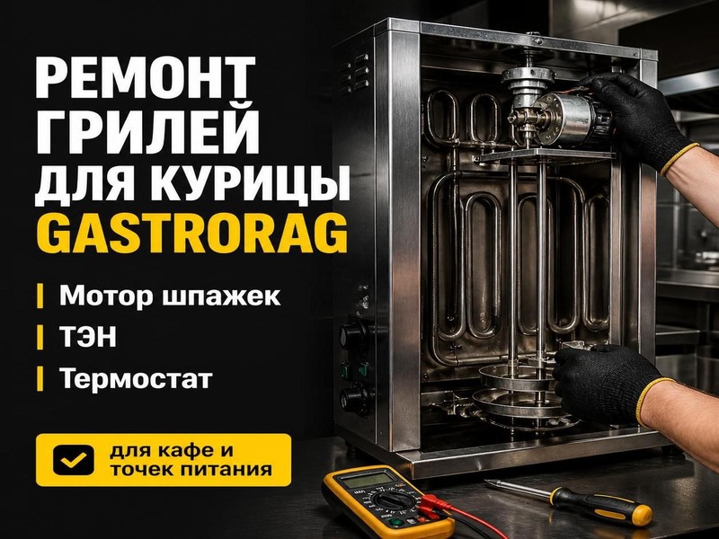 Ремонт грилей для курицы Gastrorag