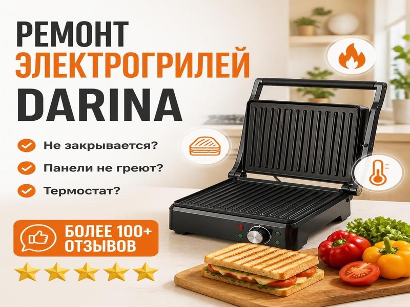 Ремонт электрогрилей DARINA