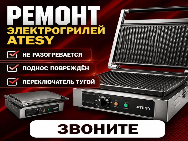 Ремонт электрогрилей ATESY