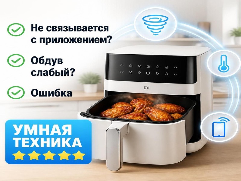 Ремонт аэрогрилей Xiaomi