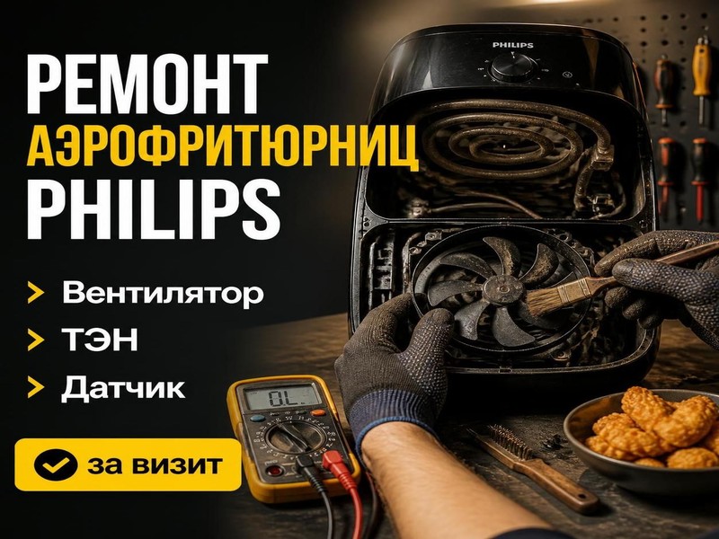 Ремонт аэрофритюрниц Philips