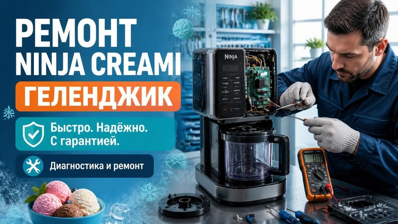 Ремонт фризеров Ninja Creami