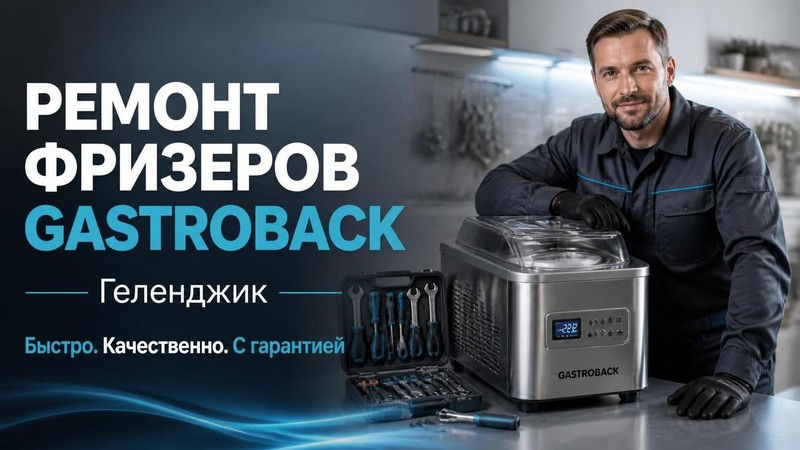 Ремонт фризеров Gastroback