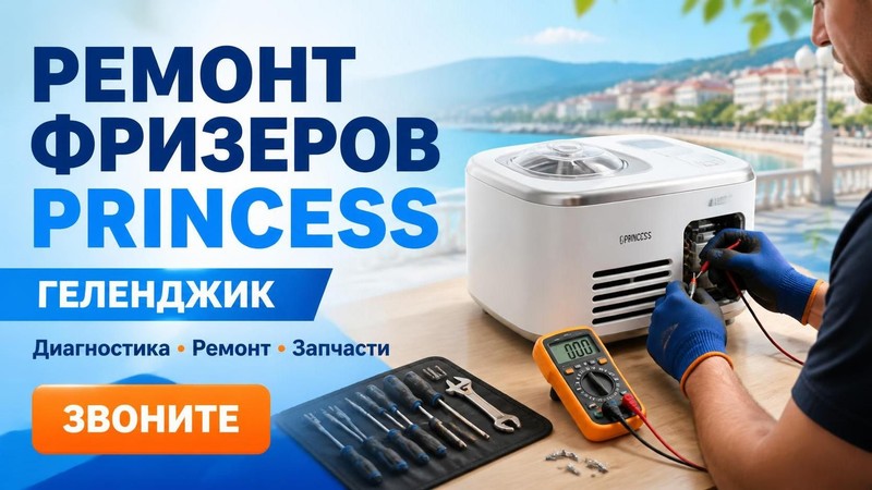 Ремонт фризеров Princess