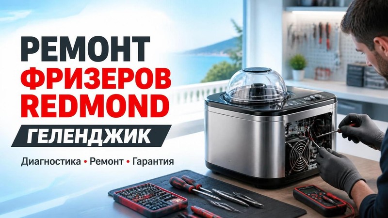 Ремонт фризеров Redmond