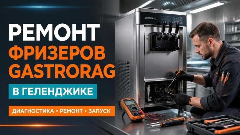 Ремонт фризеров Gastrorag