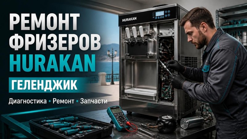 Ремонт фризеров Hurakan
