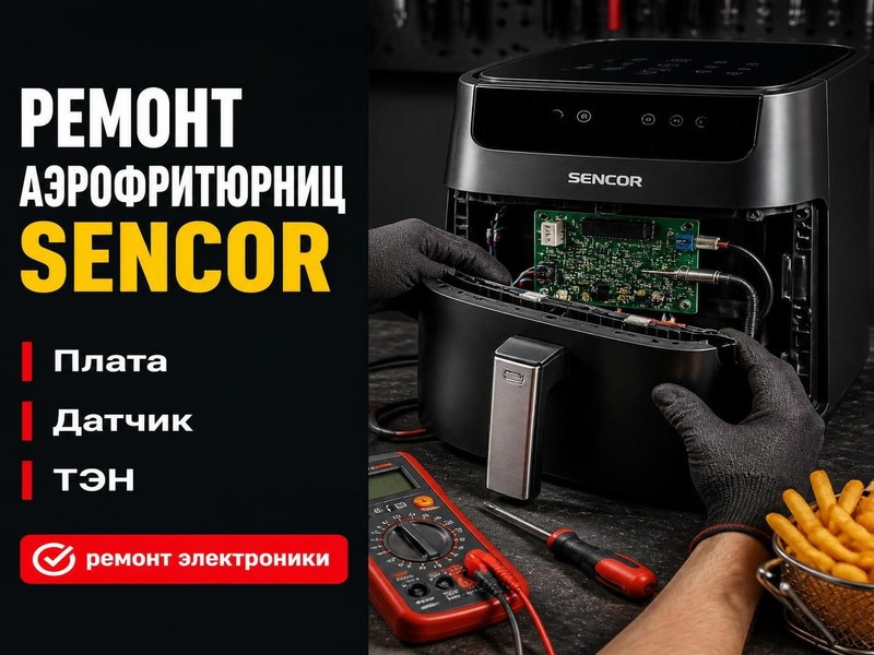 Ремонт аэрофритюрниц SENCOR