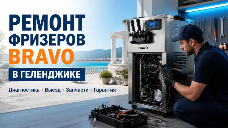 Ремонт фризеров Bravo
