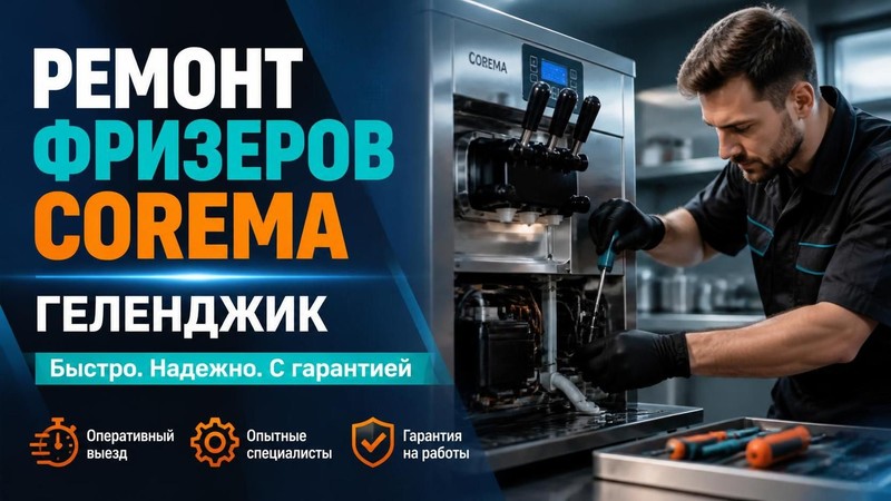 Ремонт фризеров Corema