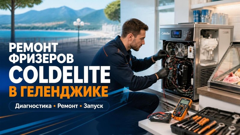 Ремонт фризеров Coldelite