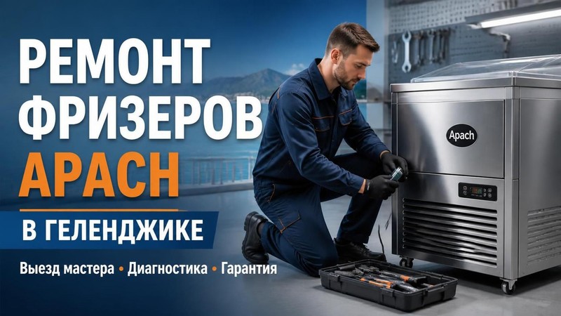 Ремонт фризеров Apach