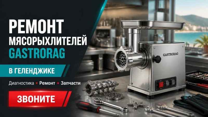 Ремонт мясорыхлителей Gastrorag