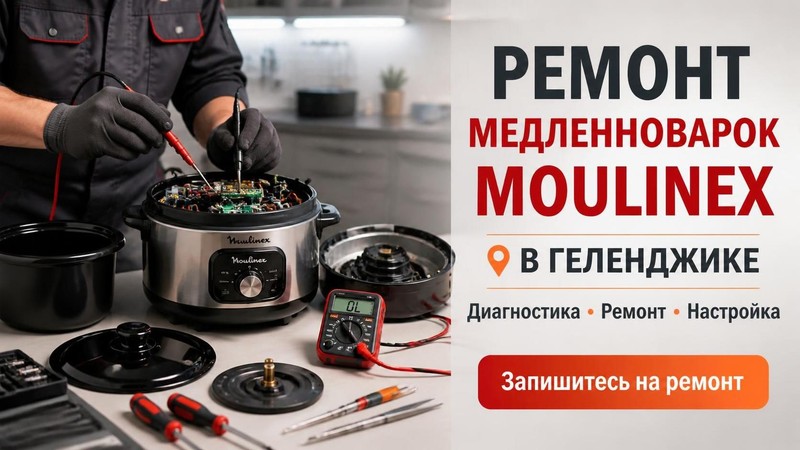 Ремонт медленноварок Moulinex