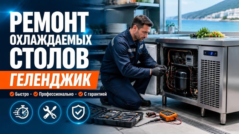 Ремонт охлаждаемых столов