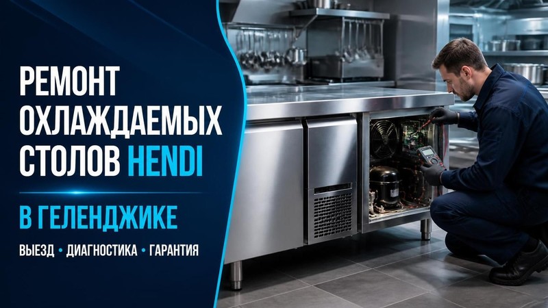 Ремонт охлаждаемых столов Hendi