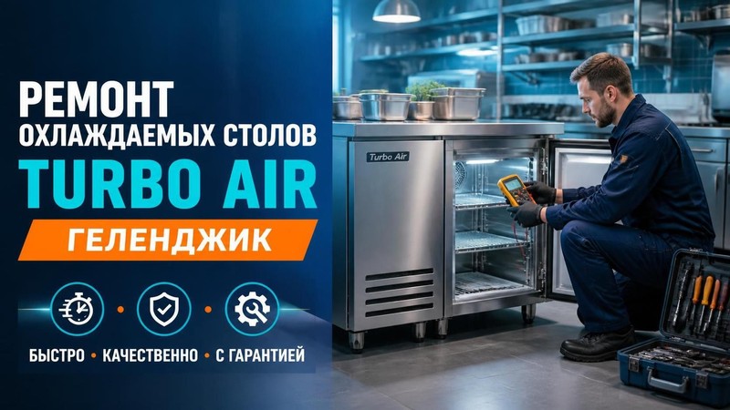 Ремонт охлаждаемых столов Turbo Air
