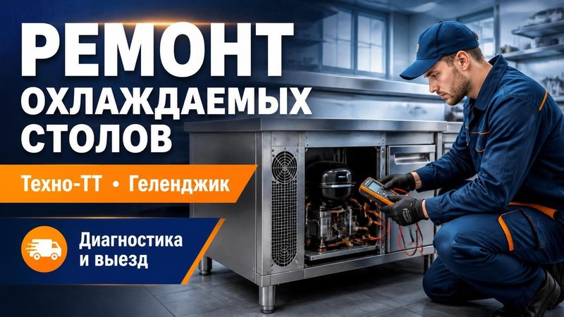 Ремонт охлаждаемых столов Техно-тт