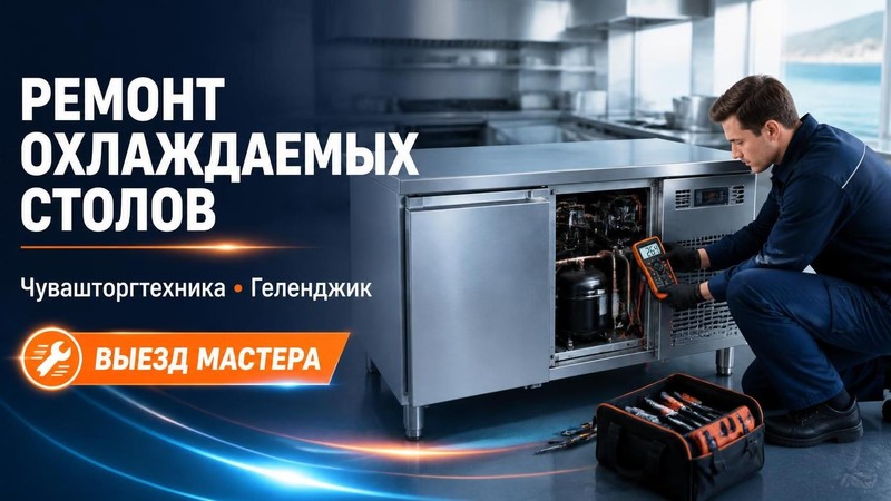 Ремонт охлаждаемых столов Чувашторгтехника