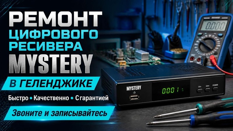 Ремонт цифрового ресивера MYSTERY