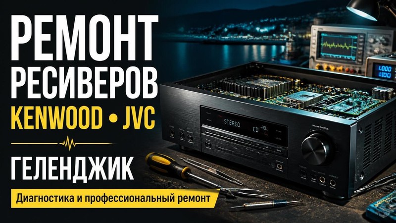 Ремонт ресивера Kenwood, JVC