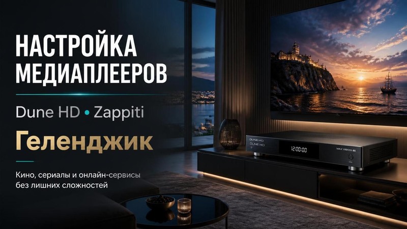 Настройка медиаплееров Dune HD, Zappiti