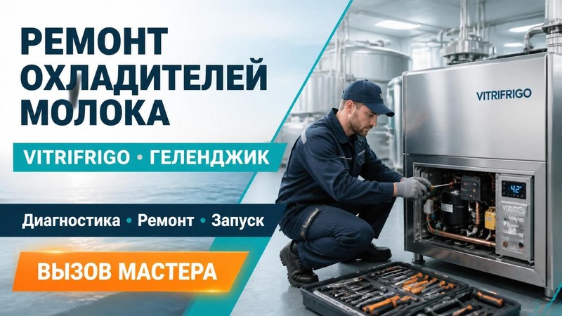 Ремонт охладителей молока Vitrifrigo
