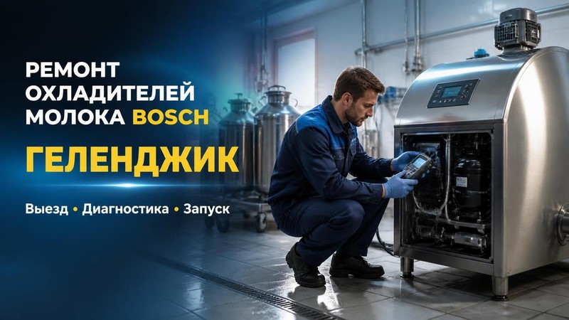 Ремонт охладителей молока Bosch — Владимир, фото