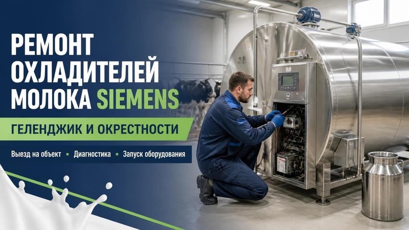 Ремонт охладителей молока Siemens