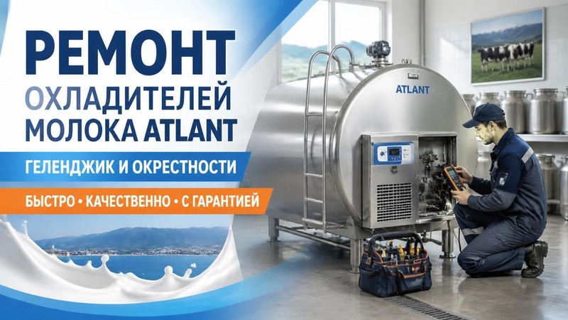 Ремонт охладителей молока Atlant