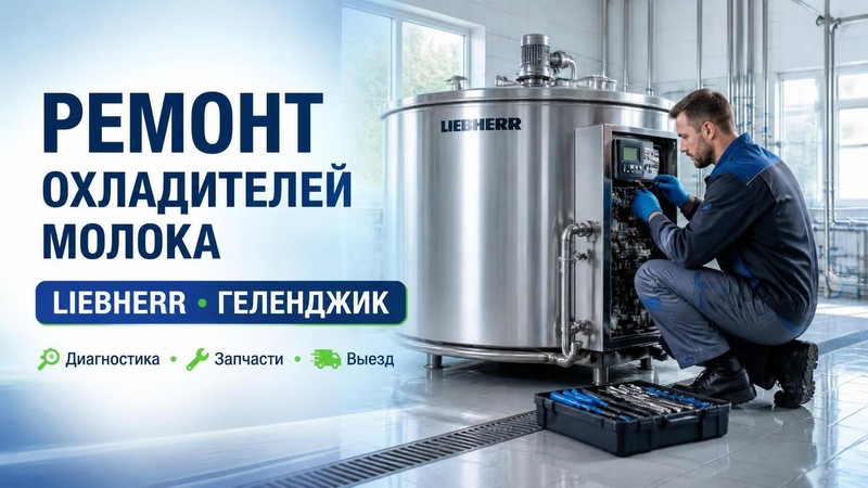 Ремонт охладителей молока Liebherr