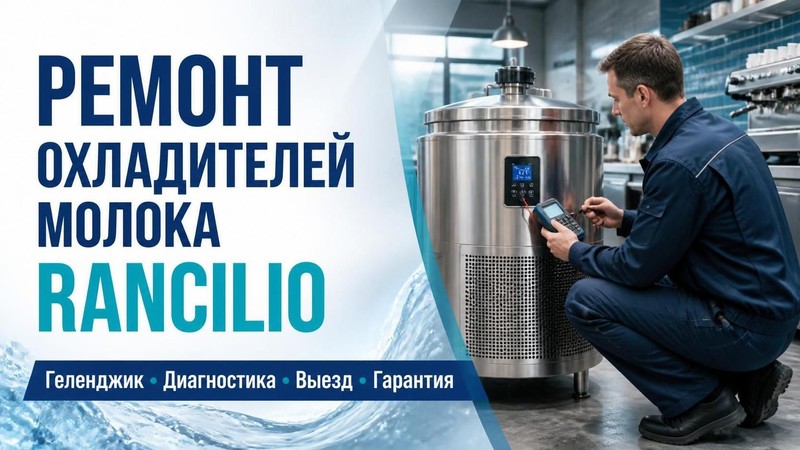 Ремонт охладителей молока Rancilio — Олег, фото