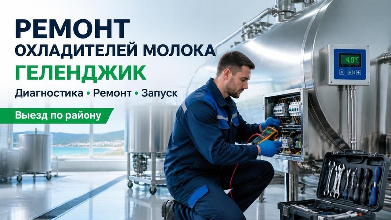 Ремонт охладителей молока