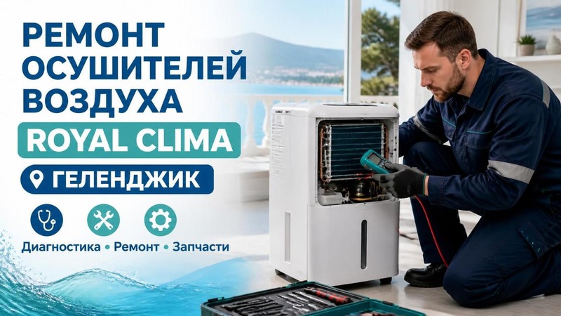 Ремонт осушителей воздуха ROYAL CLIMA