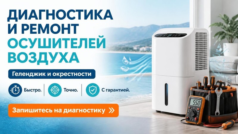 Диагностика и ремонт осушителей воздуха
