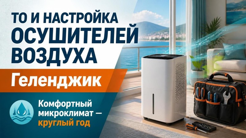 ТО и настройка осушителей воздуха