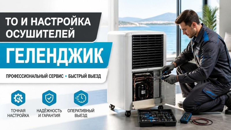 ТО и настройка осушителей